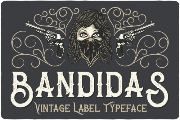 Bandidas: A Bold Display Font for Modern Marketing