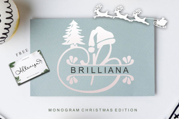 Brilliana Monogram: A Decorative Font for Campaign Connection