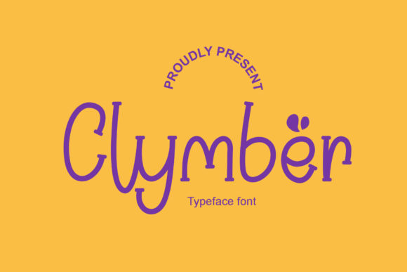Clymber: The Friendly Font for Creative Makers