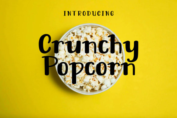 Crunchy Popcorn Font: A Designer's Review After Real Brand Work