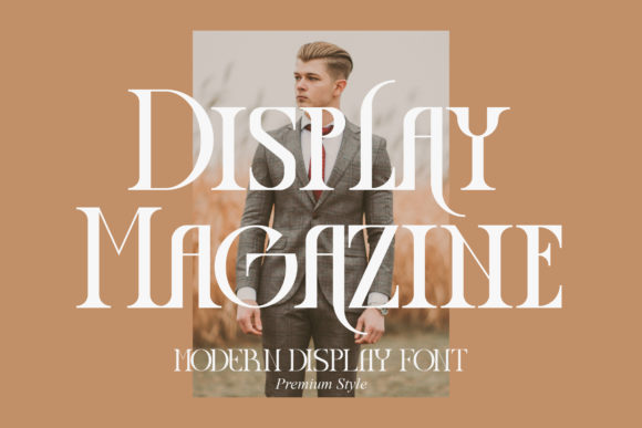 Exploring Display Magazine: A Bold Serif Font for Modern Branding