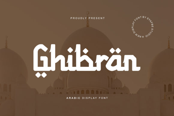Ghibran: A Display Font for Editorial Elegance