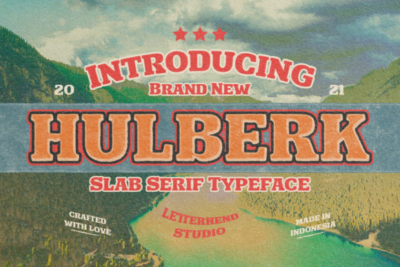 Hulberk: The Bold Display Font for a Consistent Brand