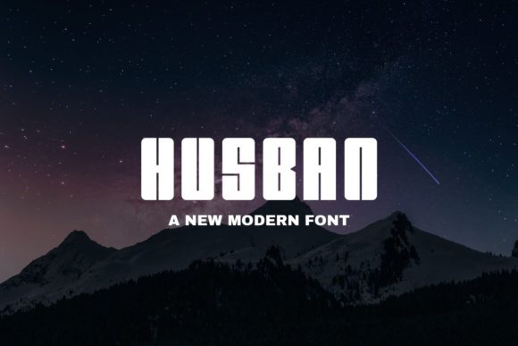 Husban: A Typeface for Editorial Power and Speed