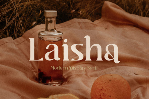 Laisha: A Modern Display Font Built for Digital Impact