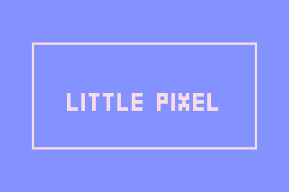 Little Pixel: A Display Font for Editorial Personality