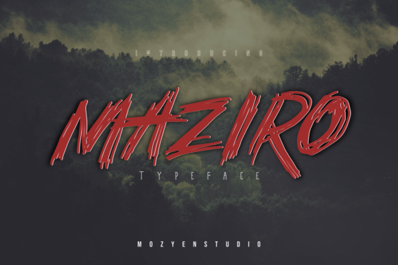 Maziro: A Display Font with Editorial Edge
