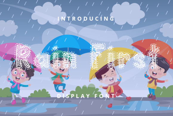 Rain First: A Font for Editorial Stories