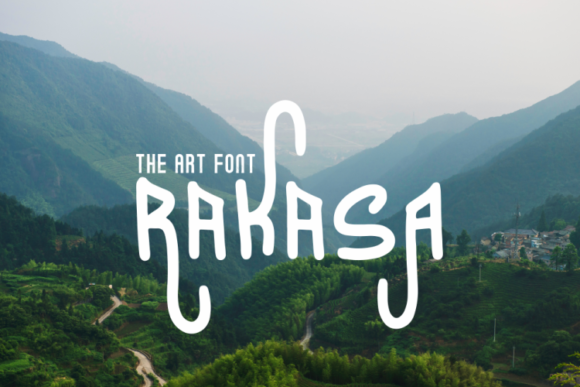 Rakasa: The Display Font That Brings Personality to the Brand