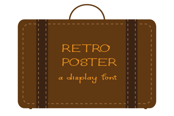 Retro Poster: A Display Font for Editorial Personality