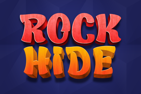 Rock Hide Font: Adding a Bold, Playful Punch to Digital Projects