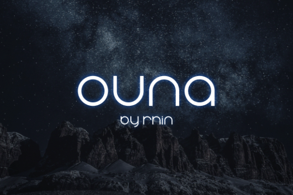 The Ouna Font Is a Futuristic Favorite for Branding Projects