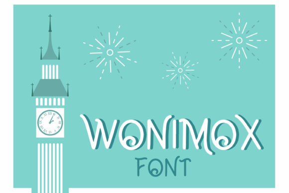 The Wonimox Typeface: A Display Font for Crafted Editorial Moods